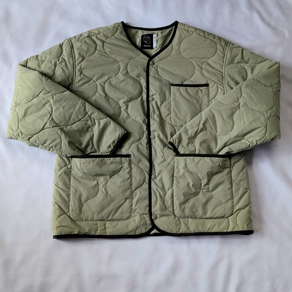 Original Use Sage Quilted Men's Jacket